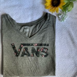 Vans floral tee